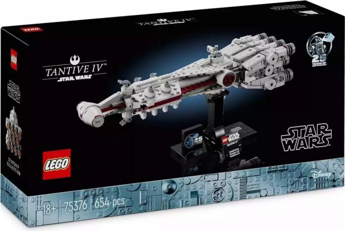 LEGO Star Wars Tantive IV - 75376-NEW (75376) — 654 stukjes, huren vanaf €4,25/week