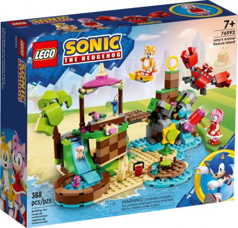 LEGO Bouwstenen 0000-1000 Sonic Amys dierenopvangeiland (76992) — 388 stukjes, huren vanaf €4,25/week