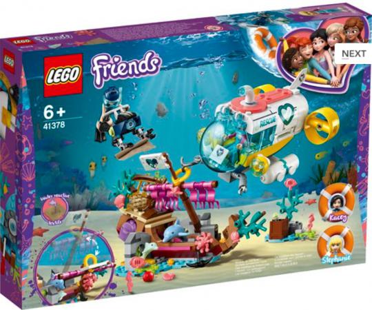LEGO Friends Dolfijnen Reddingsactie - 41378B (41378B) — 363 stukjes, huren vanaf €3,50/week