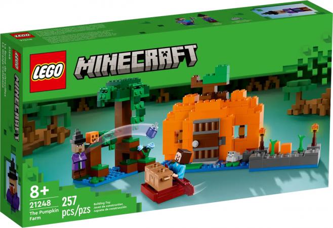 LEGO Bouwstenen 0000-1000 Minecraft De pompoenboerderij (21248) — 257 stukjes, huren vanaf €3,25/week