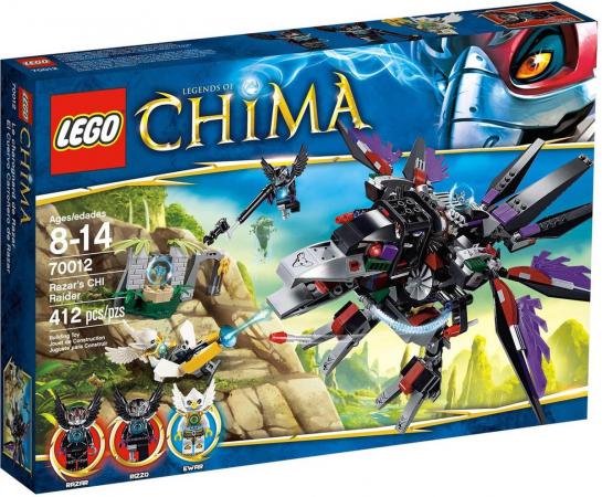 LEGO Bouwstenen 0000-1000 Chima Razars CHI Raider (70012) — 412 stukjes, huren vanaf €3,75/week