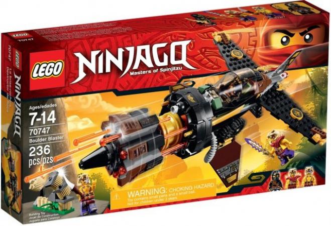 LEGO Ninjago Rotsblokblaster (70747) — 236 stukjes, huren vanaf €2,00/week