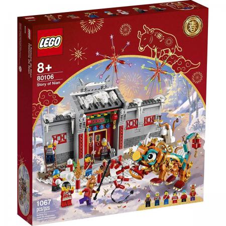 LEGO Bouwstenen 1000-2000 Story of Nian (80106) — 1.032 stukjes, huren vanaf €6,00/week