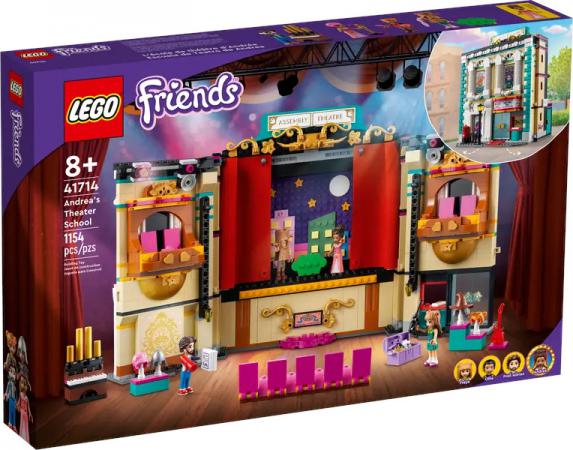 LEGO Friends Andreas theaterschool (41714) — 1.154 stukjes, huren vanaf €5,75/week
