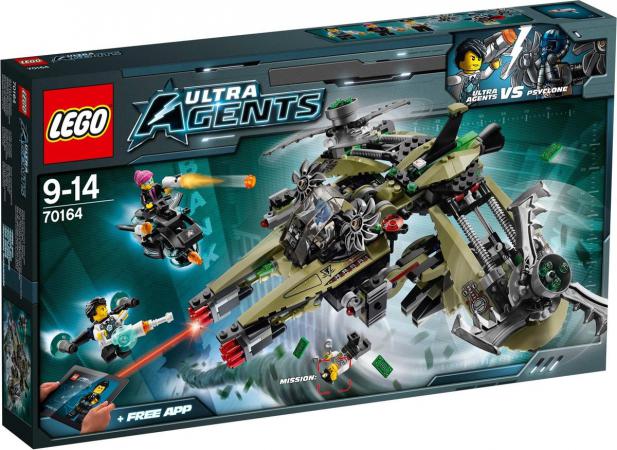 LEGO Ultra Agents Orkaan Roofoverval (70164) — 549 stukjes, huren vanaf €3,75/week