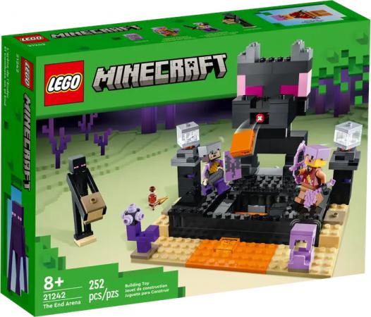 LEGO Nieuw Minecraft De Eindarena - 21242-NEW (21242) — 252 stukjes, huren vanaf €3,50/week