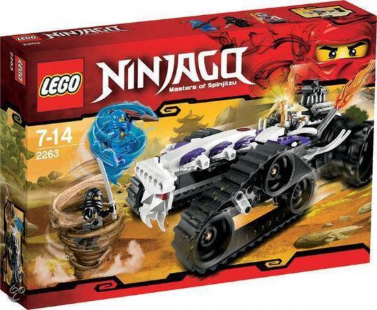 LEGO Ninjago Spinner Turbo Shredder (2263) — 282 stukjes, huren vanaf €1,50/week