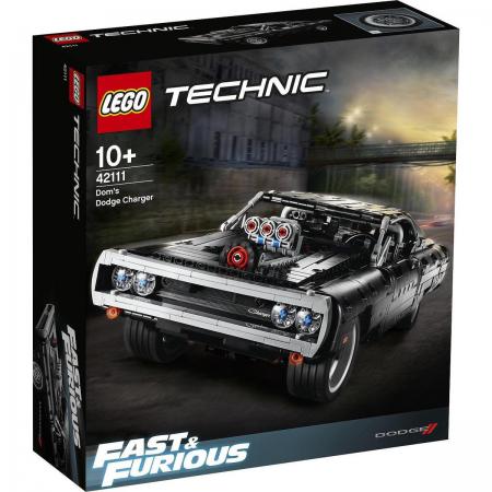 LEGO Bouwstenen 1000-2000 Technic Doms Dodge Charger (42111) — 1.077 stukjes, huren vanaf €5,50/week