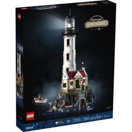 LEGO Bouwstenen 2000-3000 Ideas Gemotoriseerde vuurtoren - 21335D (21335D) — 2.065 stukjes, huren vanaf €12,75/week