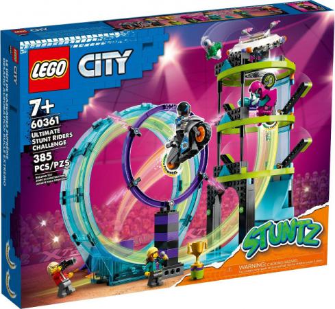 LEGO City Ultieme stuntrijders uitdaging - 60361-NEW (60361) — 385 stukjes, huren vanaf €3,50/week