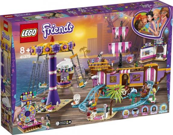 LEGO Friends Heartlake City Pier met Kermisattracties - 41375B (41375) — 1.212 stukjes, huren vanaf €7,25/week