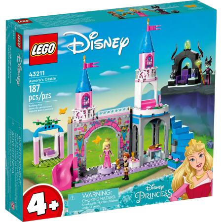 LEGO Bouwstenen 0000-1000 Disney Kasteel van Aurora - 43211-NEW (43211) — 187 stukjes, huren vanaf €3,75/week