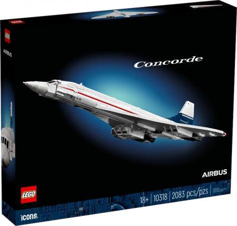 LEGO Bouwstenen 2000-3000 Icons Concorde - 10318CCS (10318C) — 2.083 stukjes, huren vanaf €11,75/week