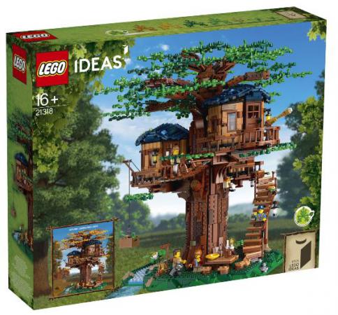 LEGO Bouwstenen 3000-4000 Ideas Boomhut - 21318A (21318A) — 3.020 stukjes, huren vanaf €12,75/week