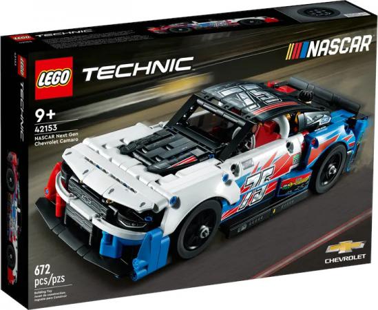 LEGO Technic Nasvar Next Gen Chevrolet Camaro ZL1 (42153) — 672 stukjes, huren vanaf €4,00/week