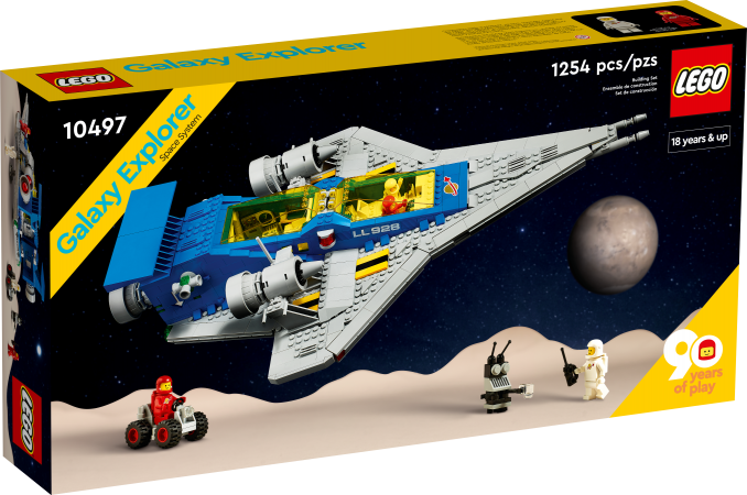 LEGO Bouwstenen 1000-2000 Icons Galaxy Explorer (10497) — 1.254 stukjes, huren vanaf €5,75/week