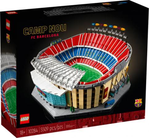 LEGO Bouwstenen 5000-6000 Creator Expert Camp Nou  FC Barcelona (10284) — 5.509 stukjes, huren vanaf €11,25/week