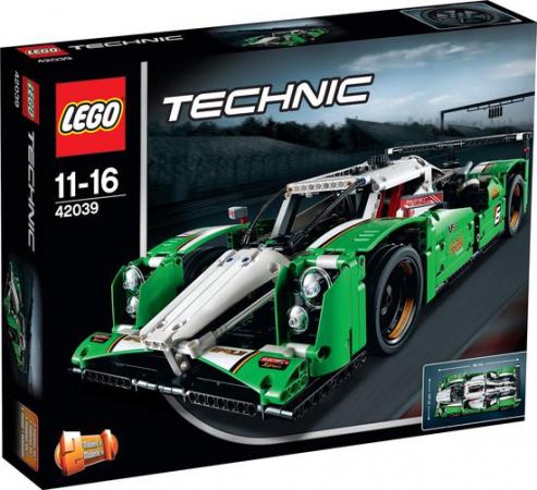 LEGO Bouwstenen 1000-2000 Technic 24-uur Racewagen (42039) — 1.219 stukjes, huren vanaf €5,25/week