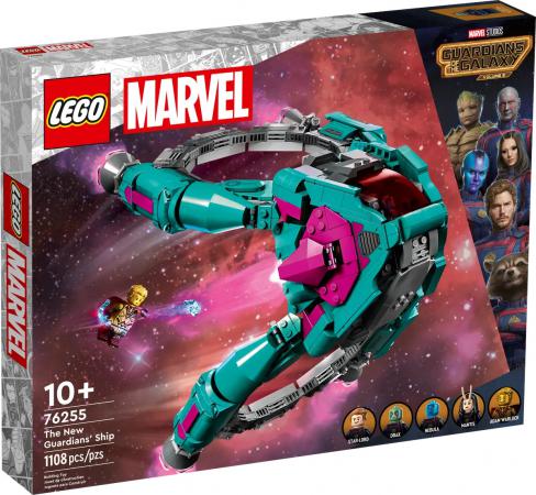 LEGO Bouwstenen 1000-2000 Super Heroes Het schip van de nieuwe Guardians - 76255-NEW (76255) — 1.108 stukjes, huren vanaf €6,50/week
