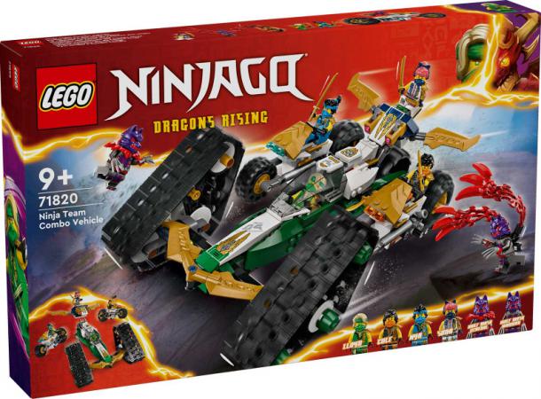 LEGO Ninjago Ninjateam combivoertuig - 71820-NEW (71820) — 532 stukjes, huren vanaf €6,25/week