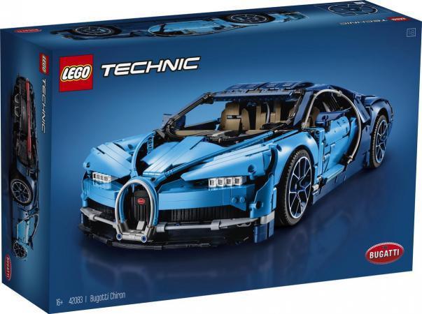 LEGO Bouwstenen 3000-4000 Technic Bugatti Chiron - 42083G (42083G) — 3.599 stukjes, huren vanaf €12,75/week