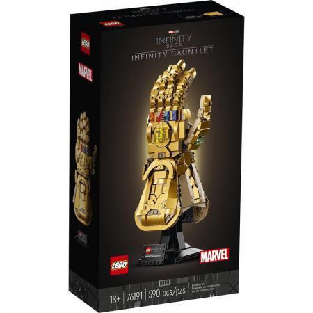 LEGO Bouwstenen 0000-1000 Marvel Avengers Infinity Gauntlet - 76191B (76191B) — 590 stukjes, huren vanaf €4,25/week