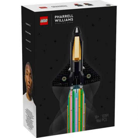 LEGO Nieuw Icons Naar de maan met Pharrell Williams - 10391-NEW (10391) — 966 stukjes, huren vanaf €6,00/week