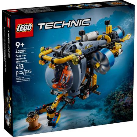 LEGO Bouwstenen 0000-1000 Technic Onderzeeer voor diepzeeonderzoek - 42201-NEW (42201) — 413 stukjes, huren vanaf €3,00/week