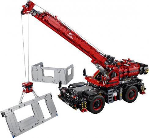 LEGO Bouwstenen 4000-5000 Technic Kraan voor alle Terreinen - 42082I (42082I) — 4.056 stukjes, huren vanaf €10,75/week