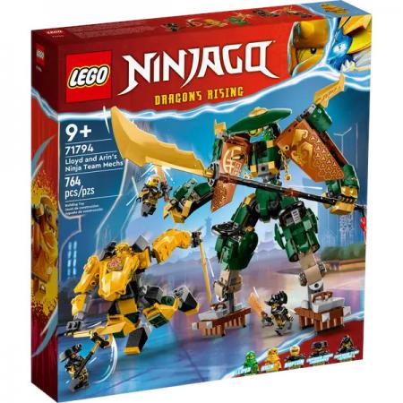 LEGO Ninjago Lloyd en Arins ninjateammecha - 71794-NEW (71794) — 764 stukjes, huren vanaf €5,75/week