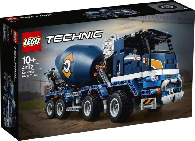 LEGO Bouwstenen 1000-2000 Technic Betonmixer - 42112B (42112B) — 1.163 stukjes, huren vanaf €5,25/week