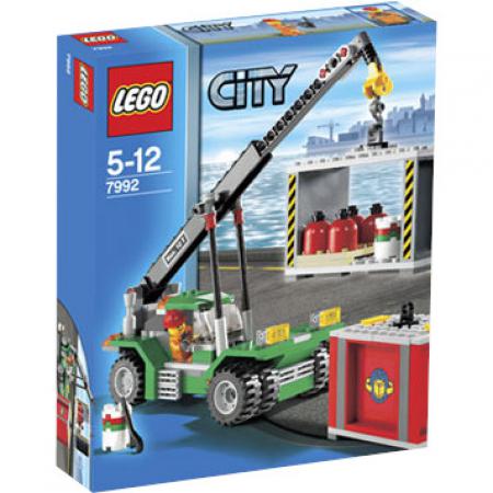 LEGO City Container Stacker (7992) — 214 stukjes, huren vanaf €1,25/week