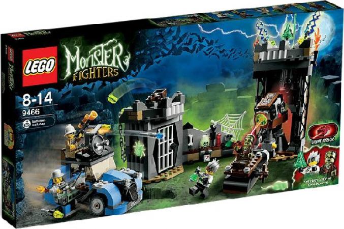 LEGO Bouwstenen 0000-1000 Monster Fighters Professor - 9466A (9466A) — 414 stukjes, huren vanaf €3,25/week