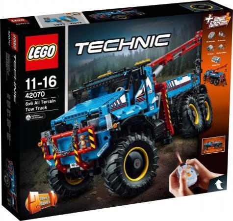 LEGO Bouwstenen 1000-2000 Technic 6x6 Allterrain-sleepwagen - 42070B (42070B) — 1.862 stukjes, huren vanaf €10,75/week