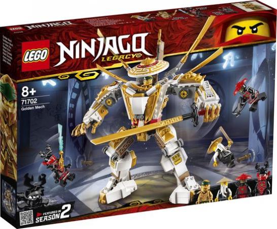 LEGO Ninjago Legacy Gouden Mech - 71702A (71702A) — 467 stukjes, huren vanaf €2,50/week