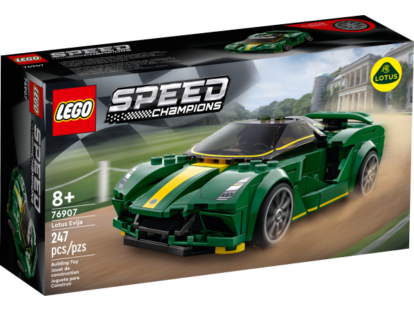 LEGO Bouwstenen 0000-1000 Speed Champions Lotus Evija (76907) — 242 stukjes, huren vanaf €2,00/week