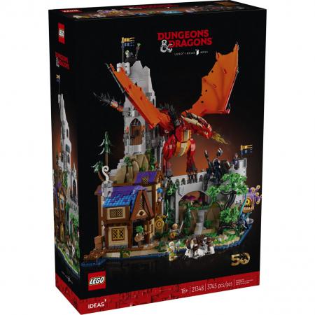 LEGO Bouwstenen 3000-4000 Ideas Dungeons Dragons het verhaal van de rode draak (2024-09-05 14:47:15) — 3.745 stukjes, huren vanaf €13,75/week