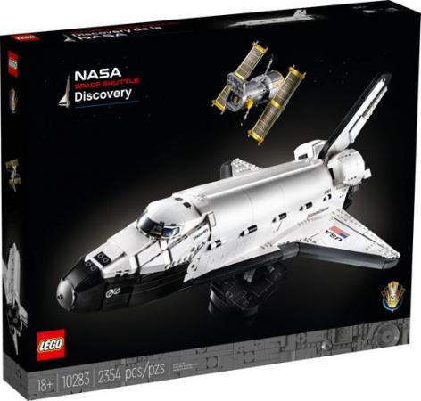 LEGO Icons NASA Ruimtevaart raket (10283) — 2.354 stukjes, huren vanaf €9,75/week