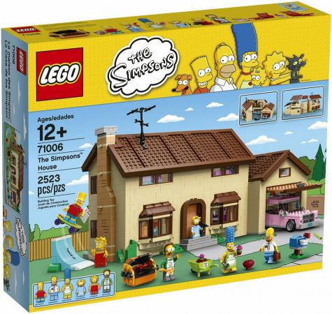 LEGO Bouwstenen 2000-3000 The Simpsons House - 71006B (71006B) — 2.504 stukjes, huren vanaf €12,25/week