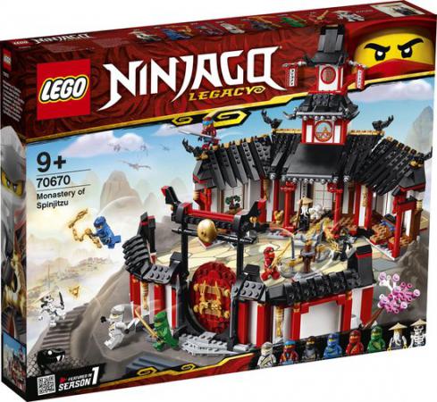 LEGO Ninjago Legacy Het Spinjitzu Klooster - 70670A (70670A) — 1.033 stukjes, huren vanaf €5,50/week