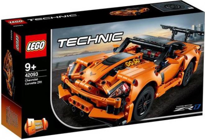 LEGO Technic Chevrolet Corvette ZR1 - 42093E (42093E) — 579 stukjes, huren vanaf €3,00/week