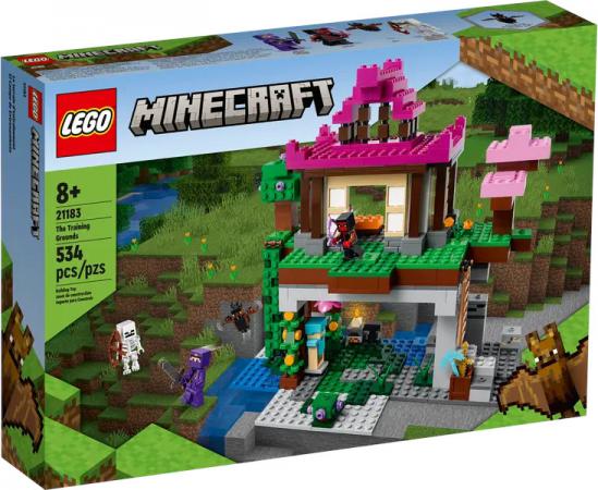 LEGO Bouwstenen 0000-1000 Minecraft De Trainingsplaats (21183) — 534 stukjes, huren vanaf €4,25/week