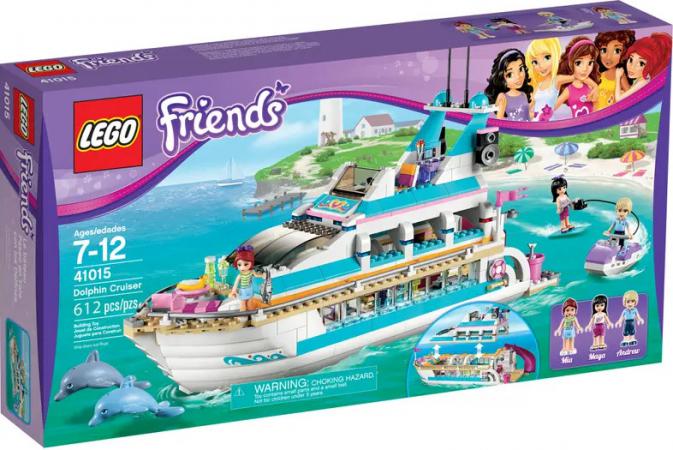 LEGO Friends Dolfijn cruiser (41015) — 612 stukjes, huren vanaf €5,25/week