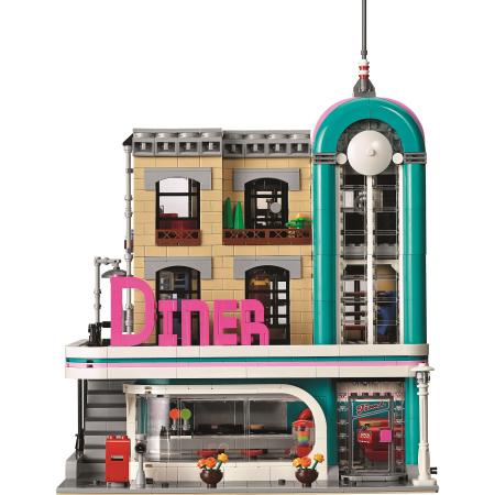 LEGO Creator Expert Diner in de Stad - 10260P (10260P) — 2.454 stukjes, huren vanaf €9,75/week