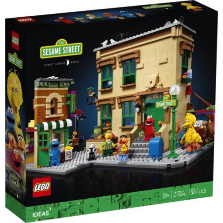 LEGO Ideas 123 Sesame Street - 21324F (21324F) — 1.348 stukjes, huren vanaf €6,00/week