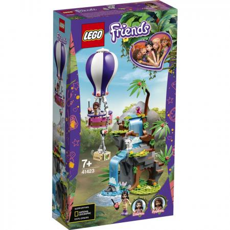 LEGO Friends Tijger Reddingsactie met Luchtballon in Jungle (41423) — 294 stukjes, huren vanaf €2,25/week