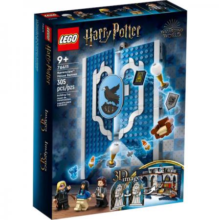 LEGO Bouwstenen 0000-1000 Harry Potter Ravenklauw huisbanner (76411) — 305 stukjes, huren vanaf €2,00/week