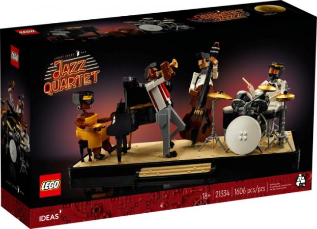 LEGO Bouwstenen 1000-2000 Ideas Jazzkwartet (21334) — 1.606 stukjes, huren vanaf €7,75/week