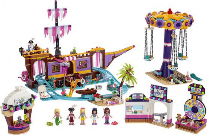 LEGO Friends Heartlake City Pier met Kermisattracties (41375) — 1.212 stukjes, huren vanaf €7,25/week
