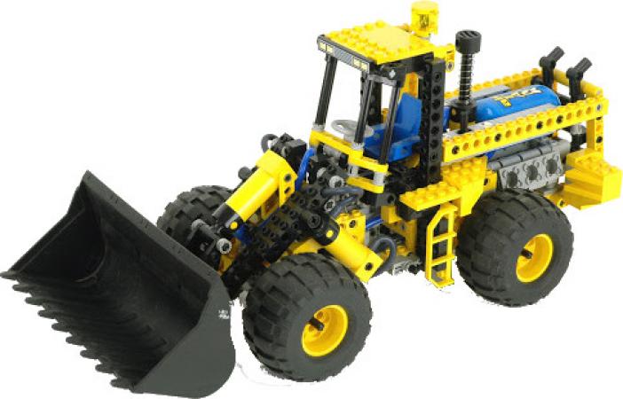 LEGO Technic Pneumatic Front End Loader (8459), huren vanaf €5,00/week